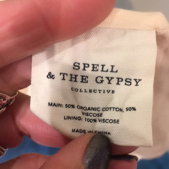 Spell Folk Song Tunic Sage - Picture 14 of 16